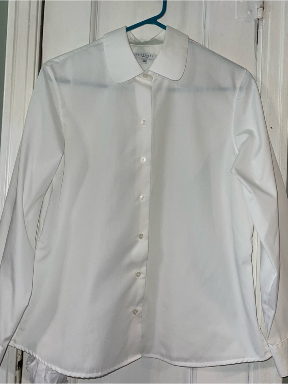 Foxcroft Women’s White Button-Up Shirt